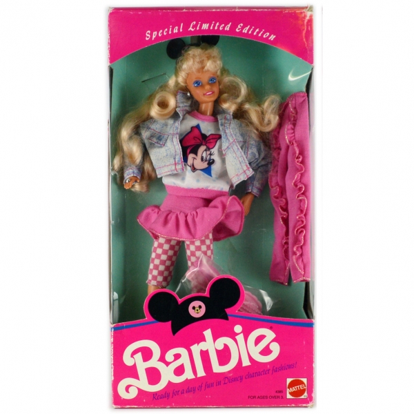 1990 - [Barbie] Ready for a day of fun in Disney Character fashions ...