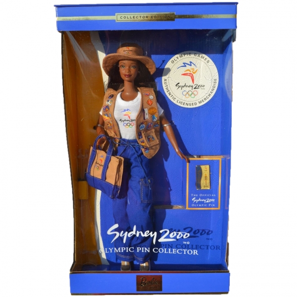 2000 - Sydney 2000 Olympic Pin Collector Barbie® Doll (African
